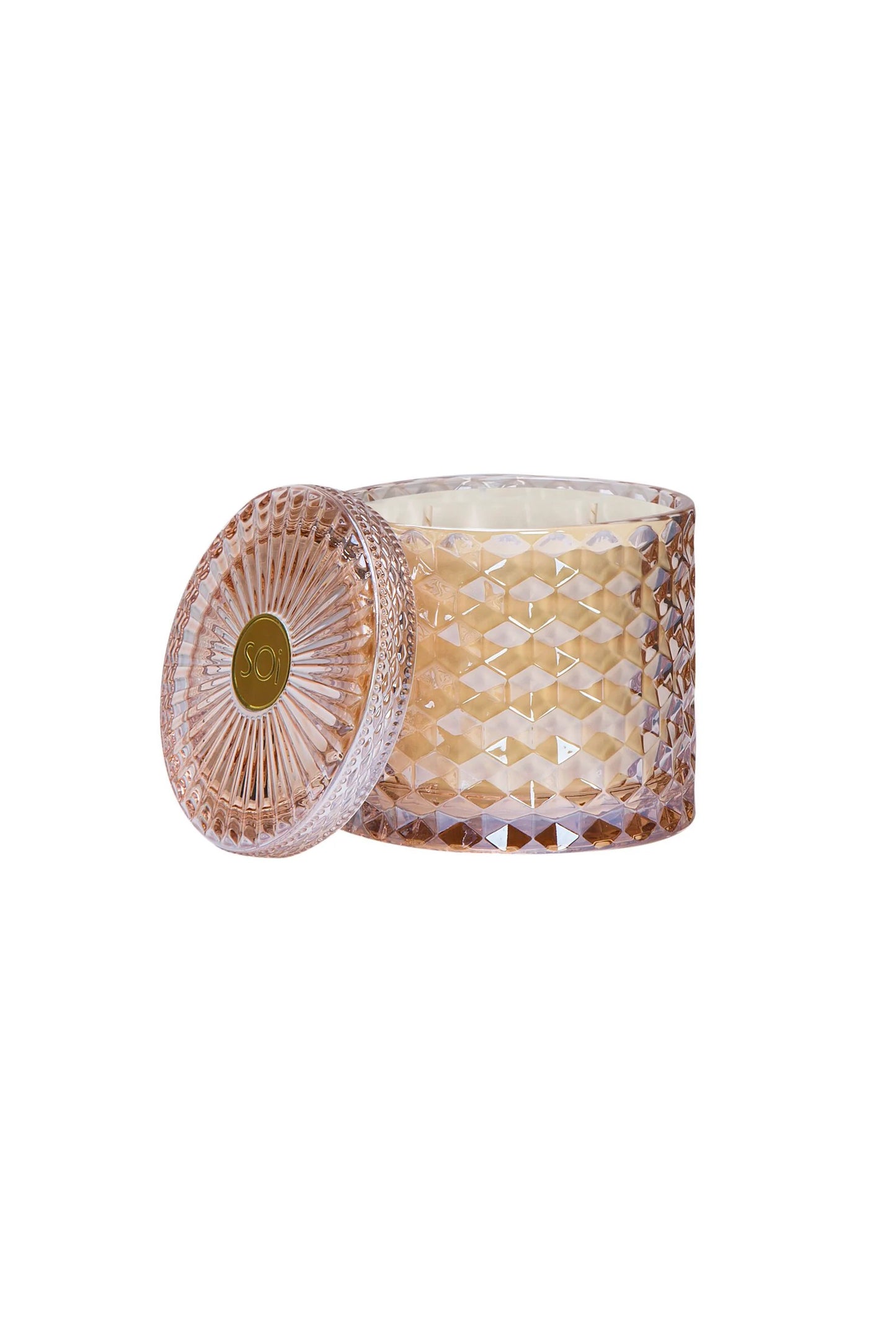 15oz Shimmer Candle Alluring Amber