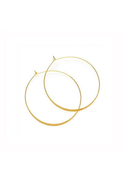 1.5" Classic Gold Hoops