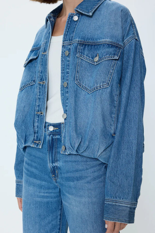 Bibi Blouson Tucker Jacket
