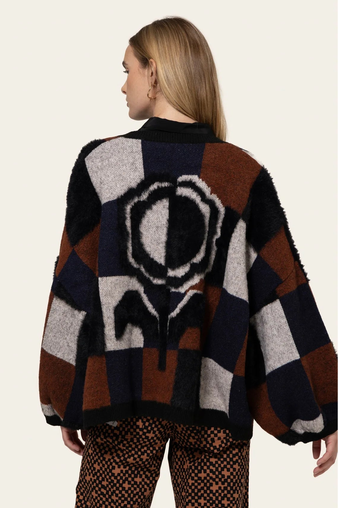 Flower Power Relaxed Fit Cardigan