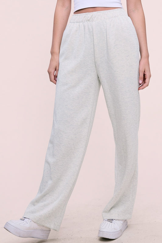 Margo Elastic Waist Pant Ash Grey