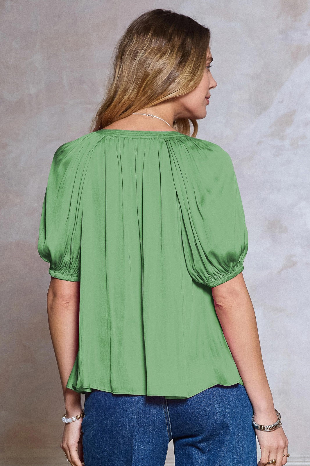 Half Sleeve Relaxed Fit Blouse