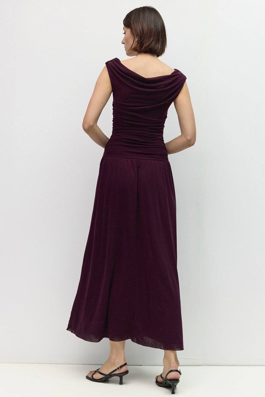 The Annabelle Mesh Midi Dress