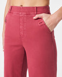 Wild Rose Stretch Twill Cropped Pant