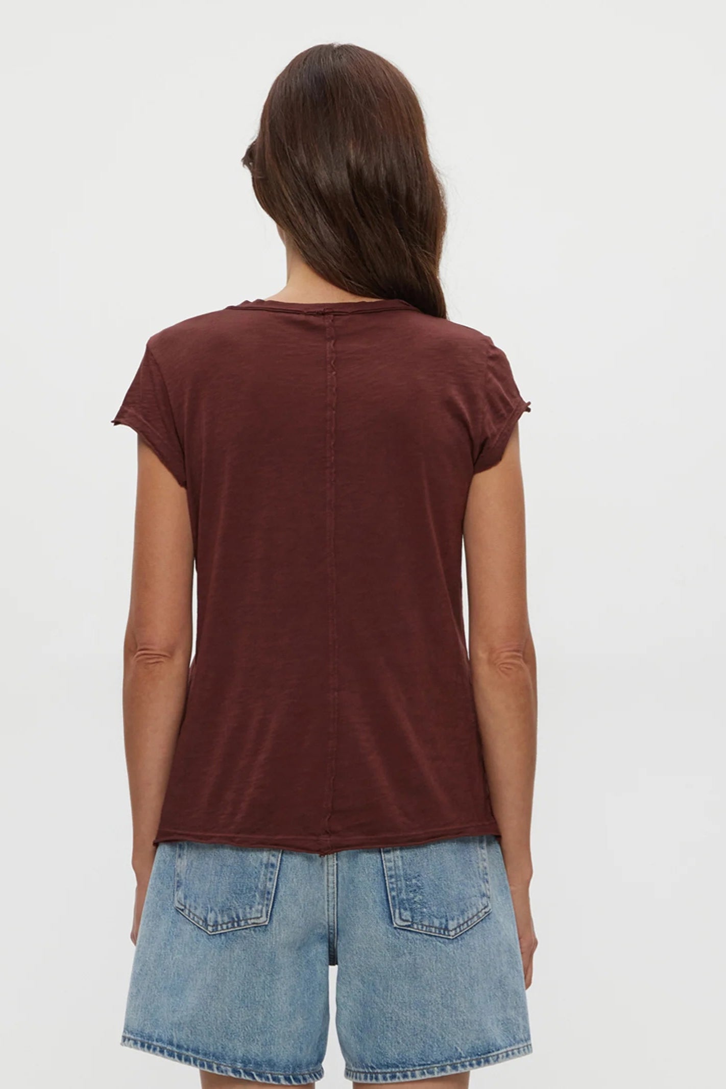 Trudy Crewneck Tee Espresso