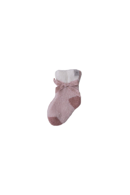 Baby Sock Stripe Set Dusty Rose Multi