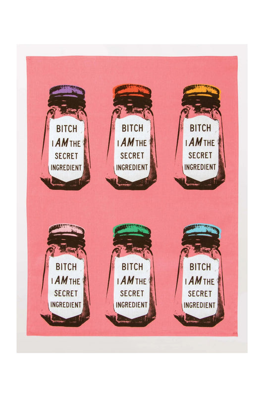 Bitch I Am The Secret Ingredient Dish Towel
