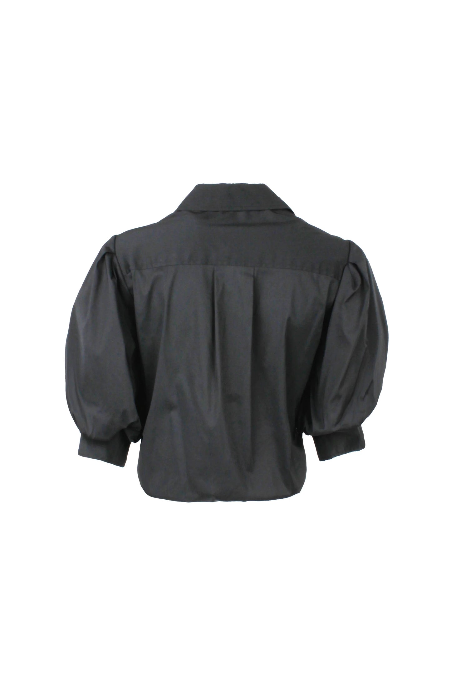 Bomba Twist Hem Shirt Black