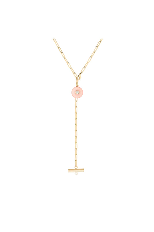 Bon Bon Pink Jade Charm