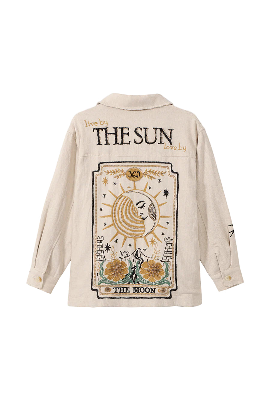 Briann Embroidered Denim Jacket