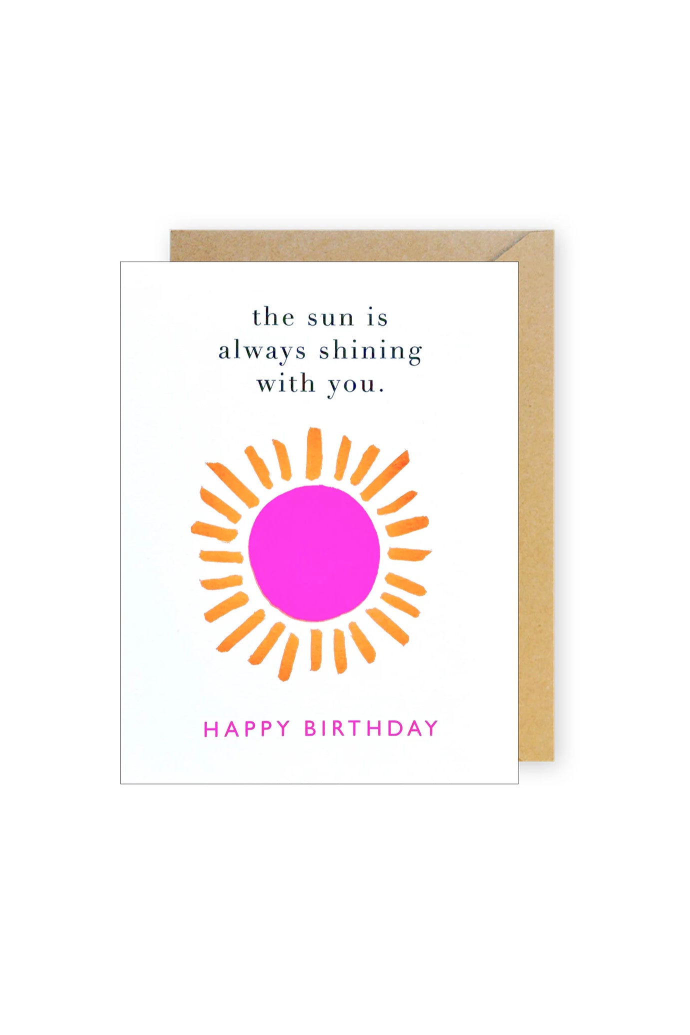 Bright Sunshine Birthday Card