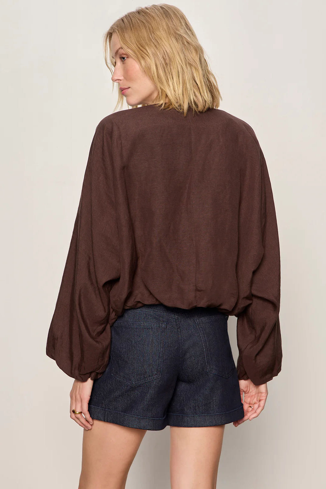 Linen Bubble Jacket