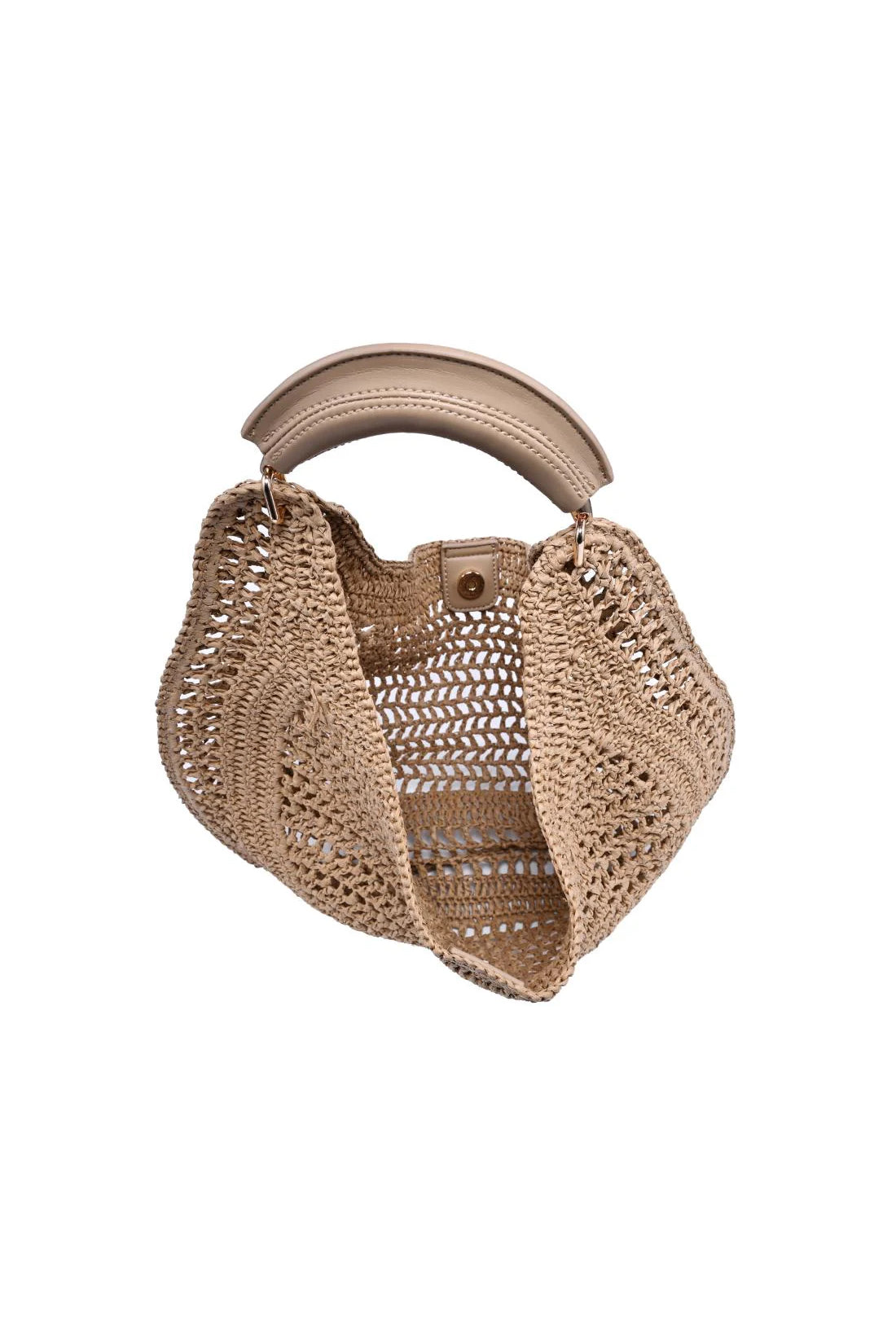 Camden Crochet Hobo Natural