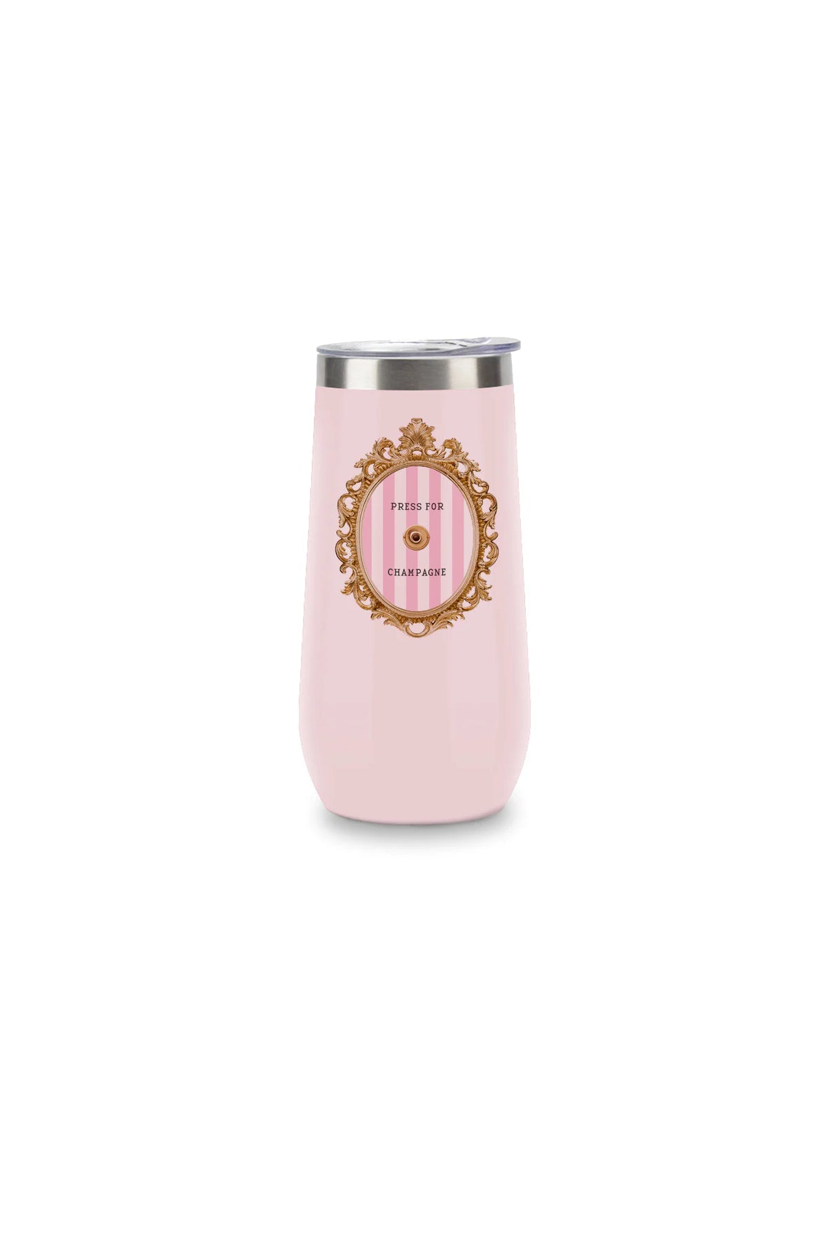 Champagne Tumbler Press for Champagne Stripe