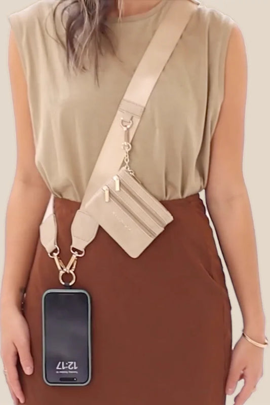 Clip & Go Strap Taupe