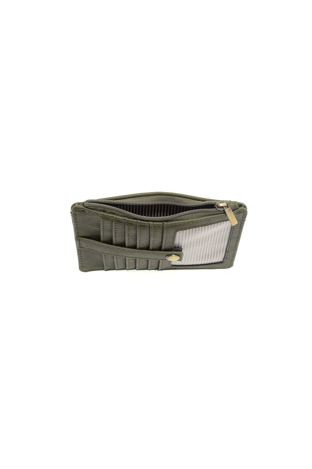 Dark Basil Penny Mini Travel Wallet