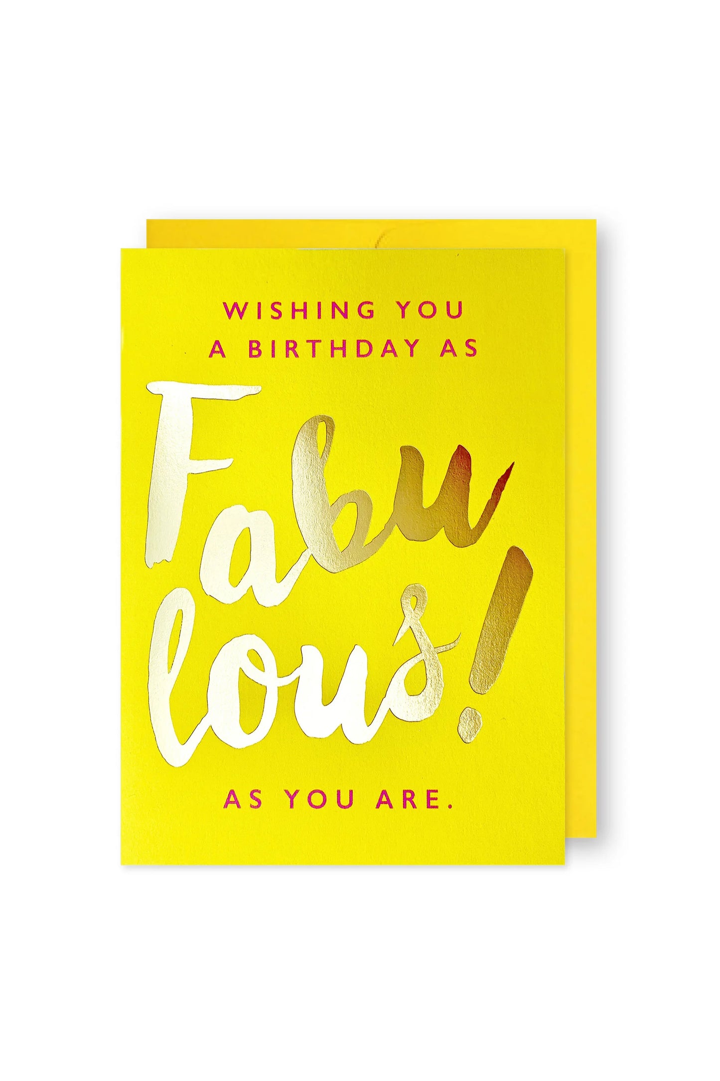 Fabulous Birthday Card
