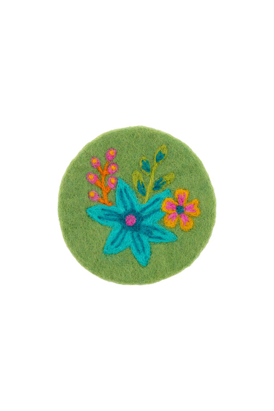Felt Coasters Shelly Floral