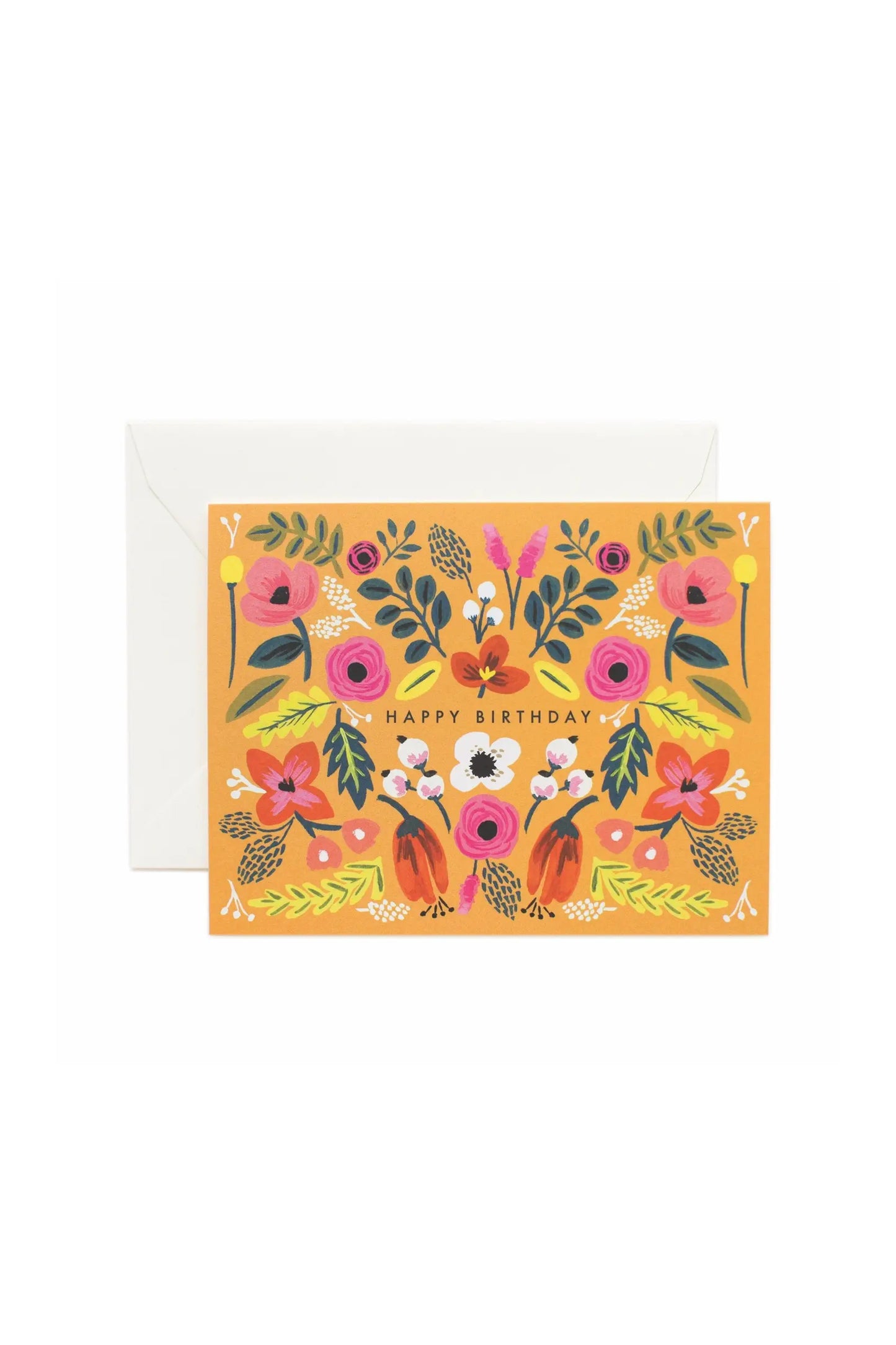 Folk Birthday Card