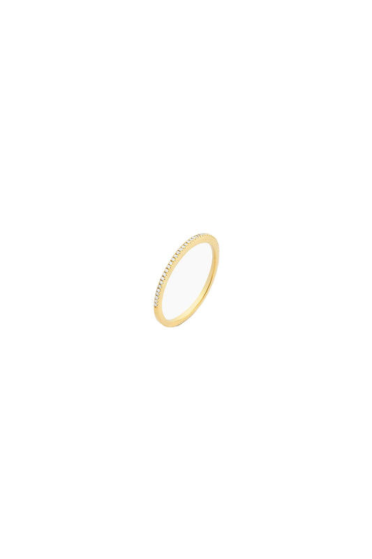 For All Eternity Stackable Ring Gold
