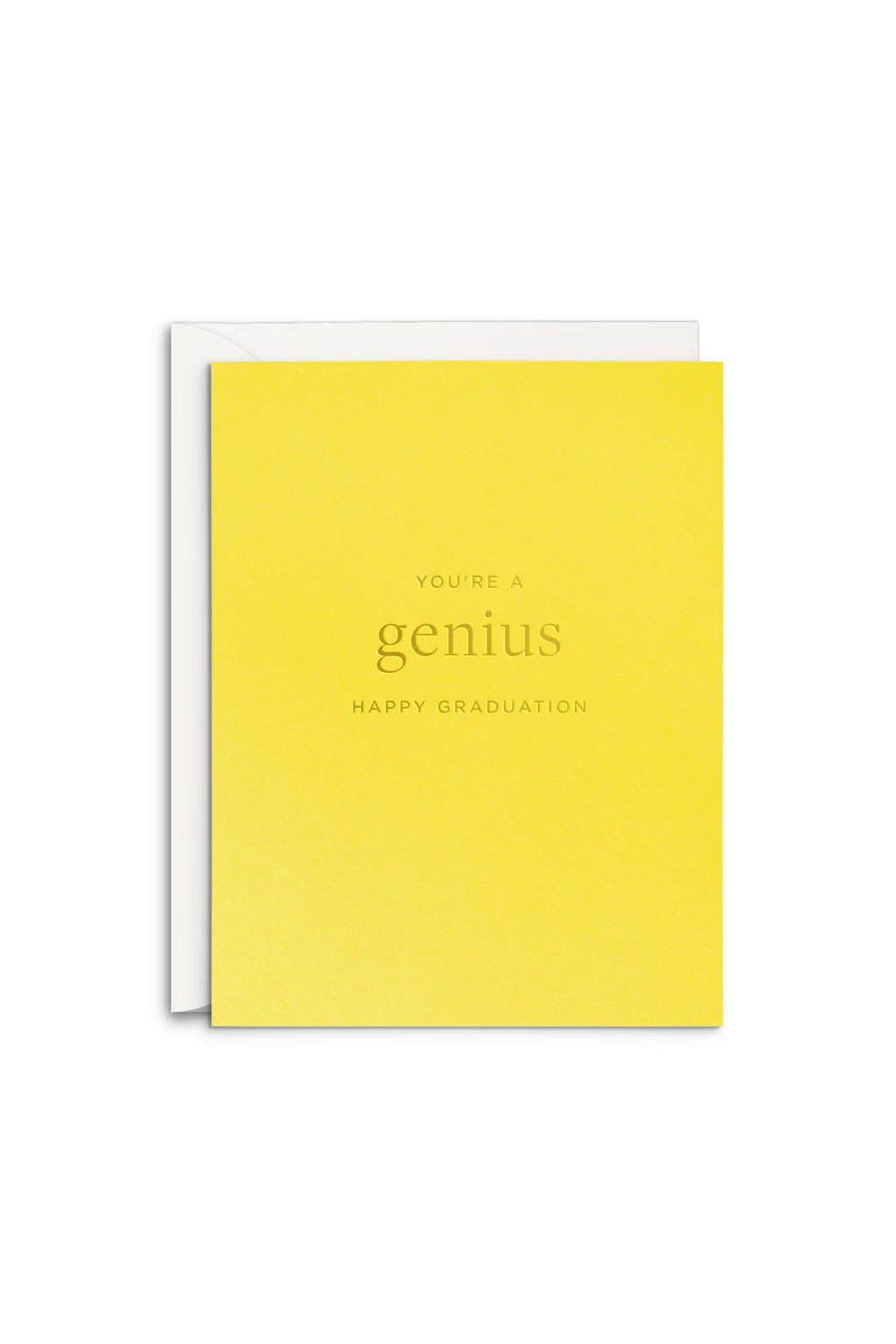 Genius Graduation Card