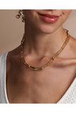 Gold Carrie Chain Necklace