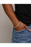 Gold Julian Cuban Chain Bracelet