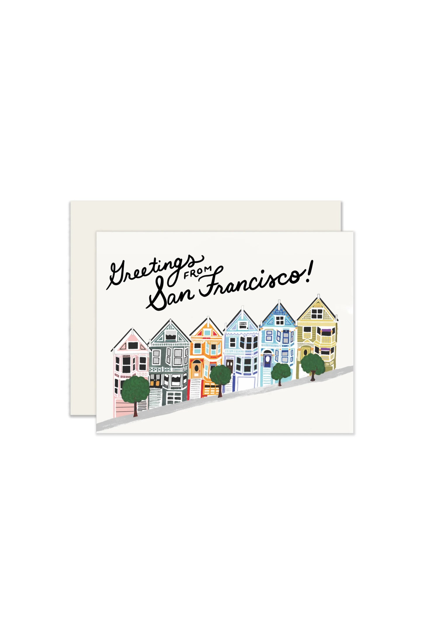 Greetings From San Francisco Card