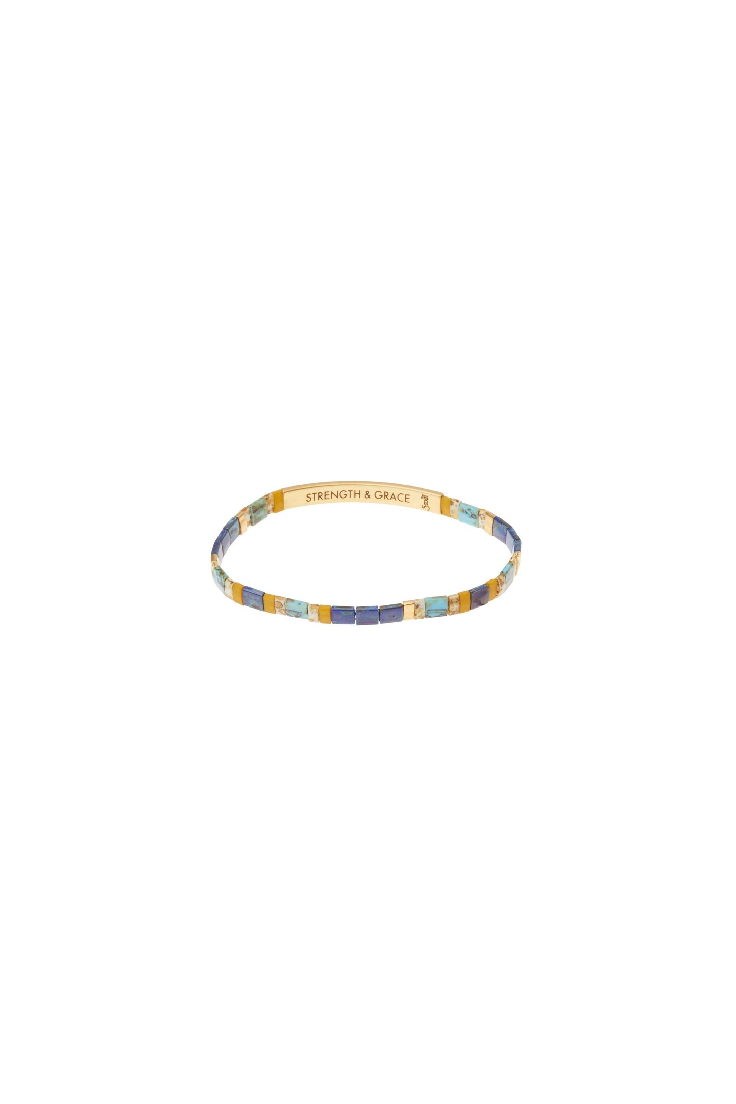 Miyuki Bracelet Strength & Grace Indigo