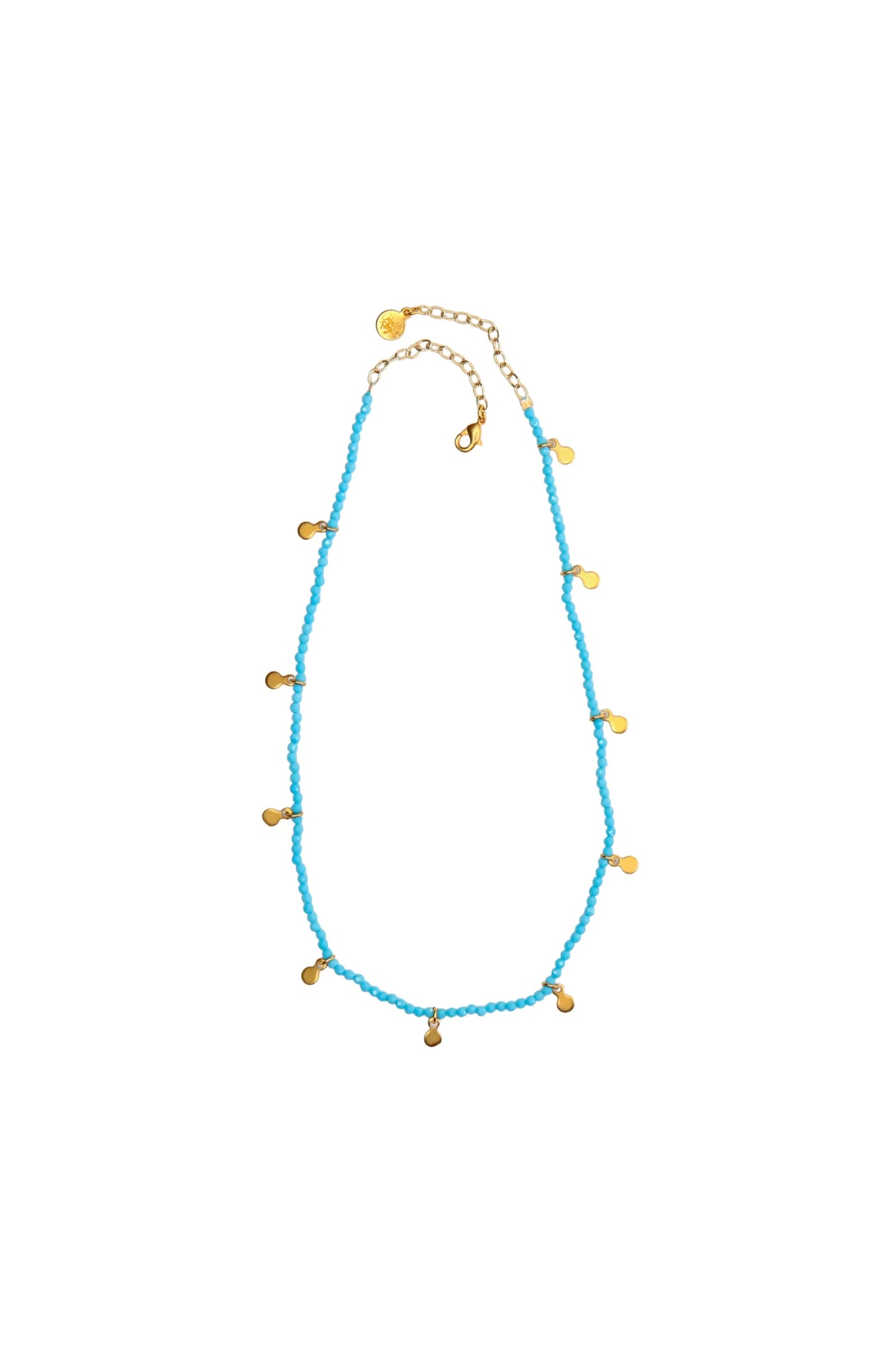James Short Necklace in Turquoise