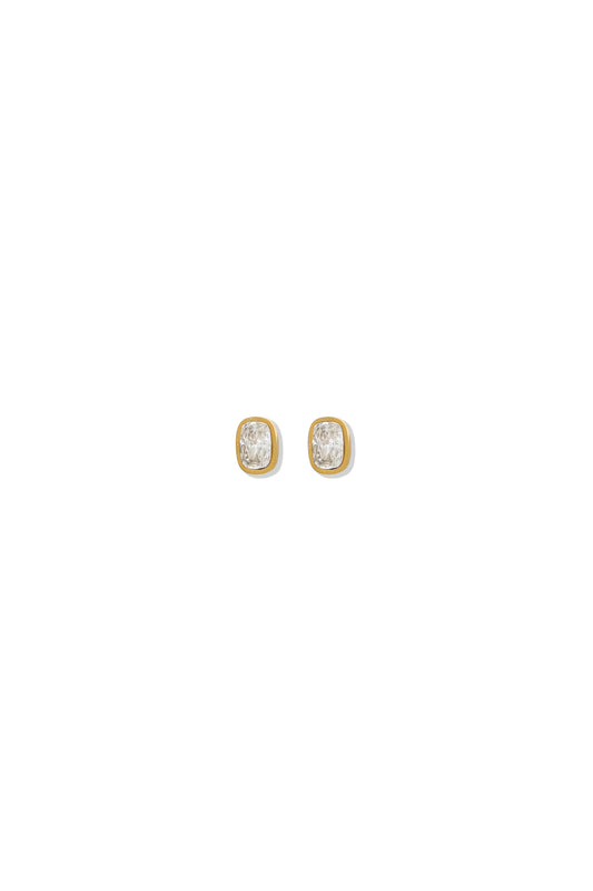 Kay Screwback Studs Clear
