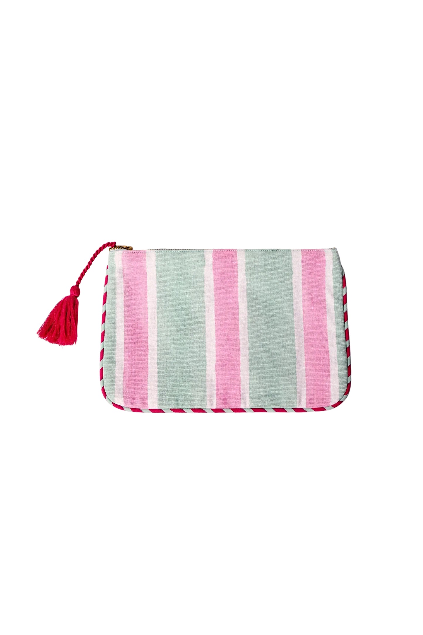 Mah Jongg Menagerie Canvas Pouch