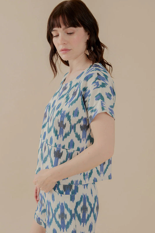 Dana Ikat Top