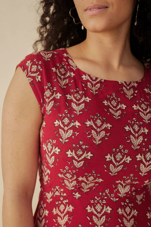 Marseille A-Line Dress