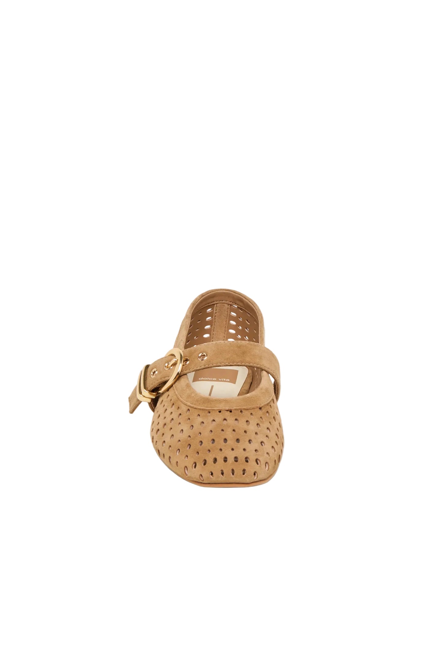 Mikel Perforated Ballet Flats