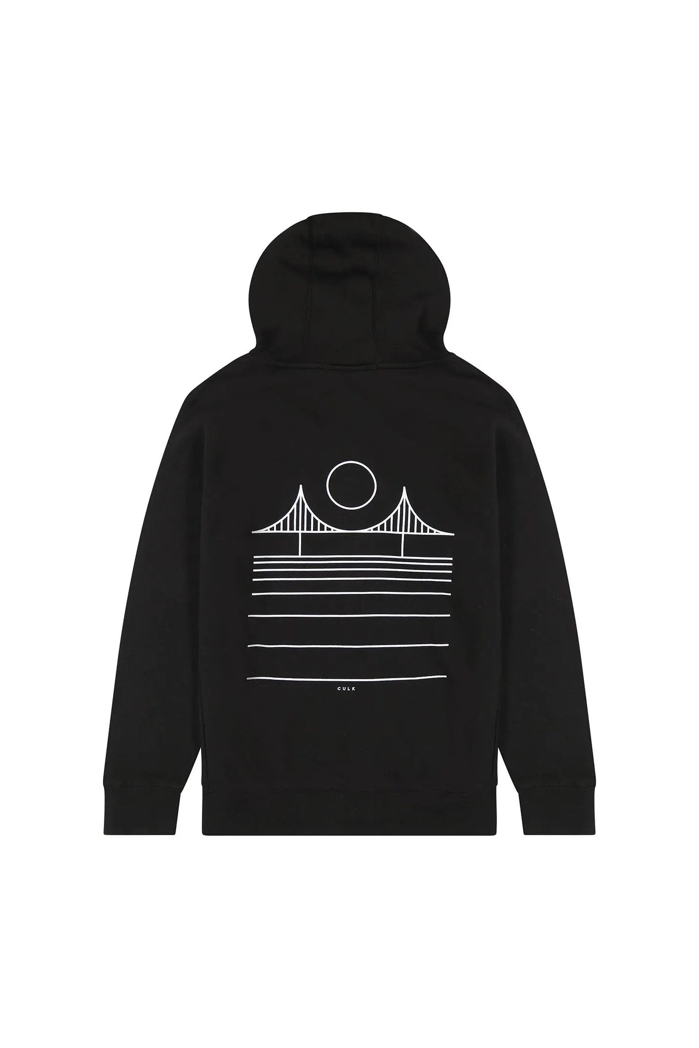 Minimal Bridge Zip-Up Hoodie