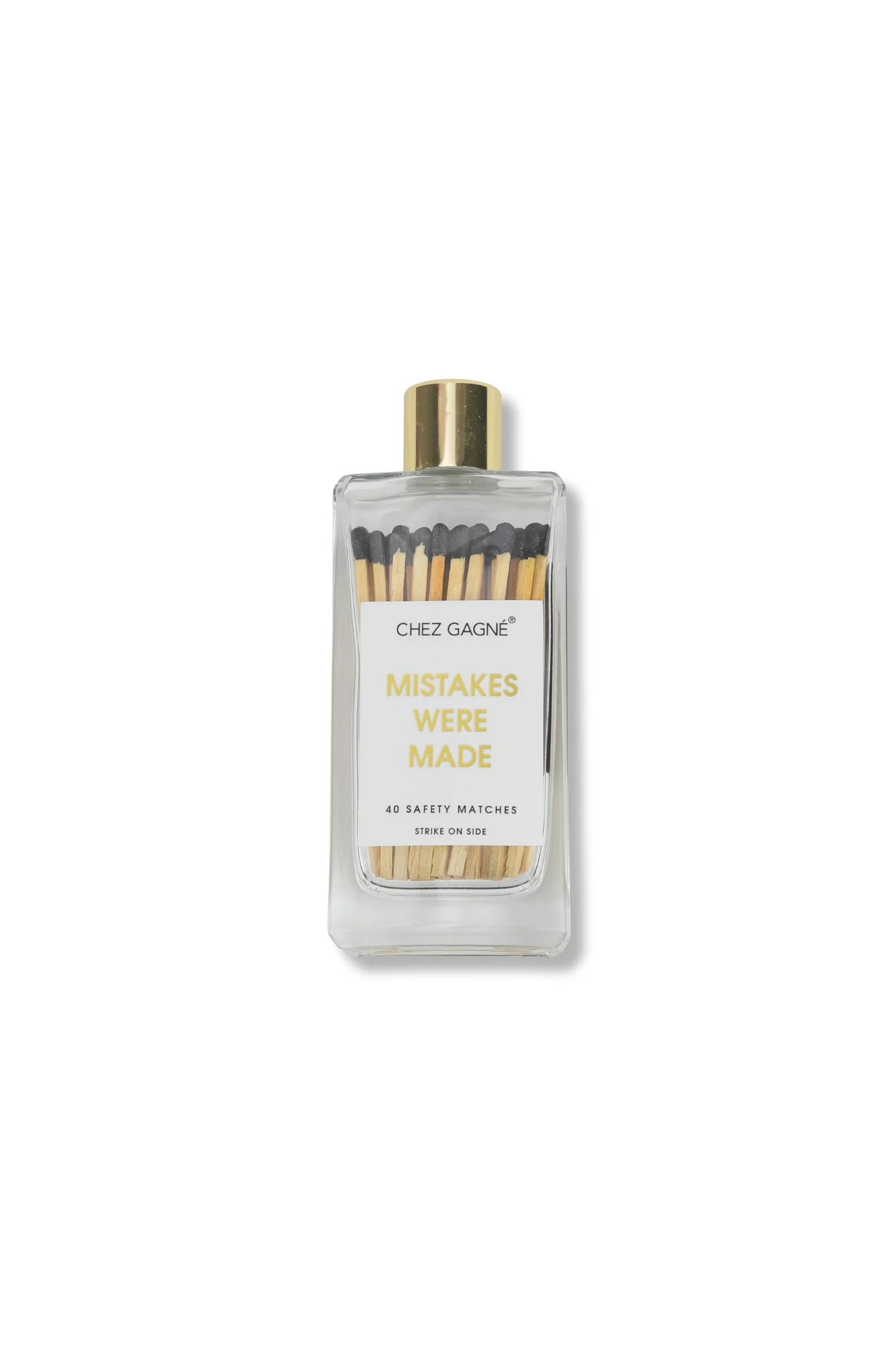 Mistakes Were Made Matches