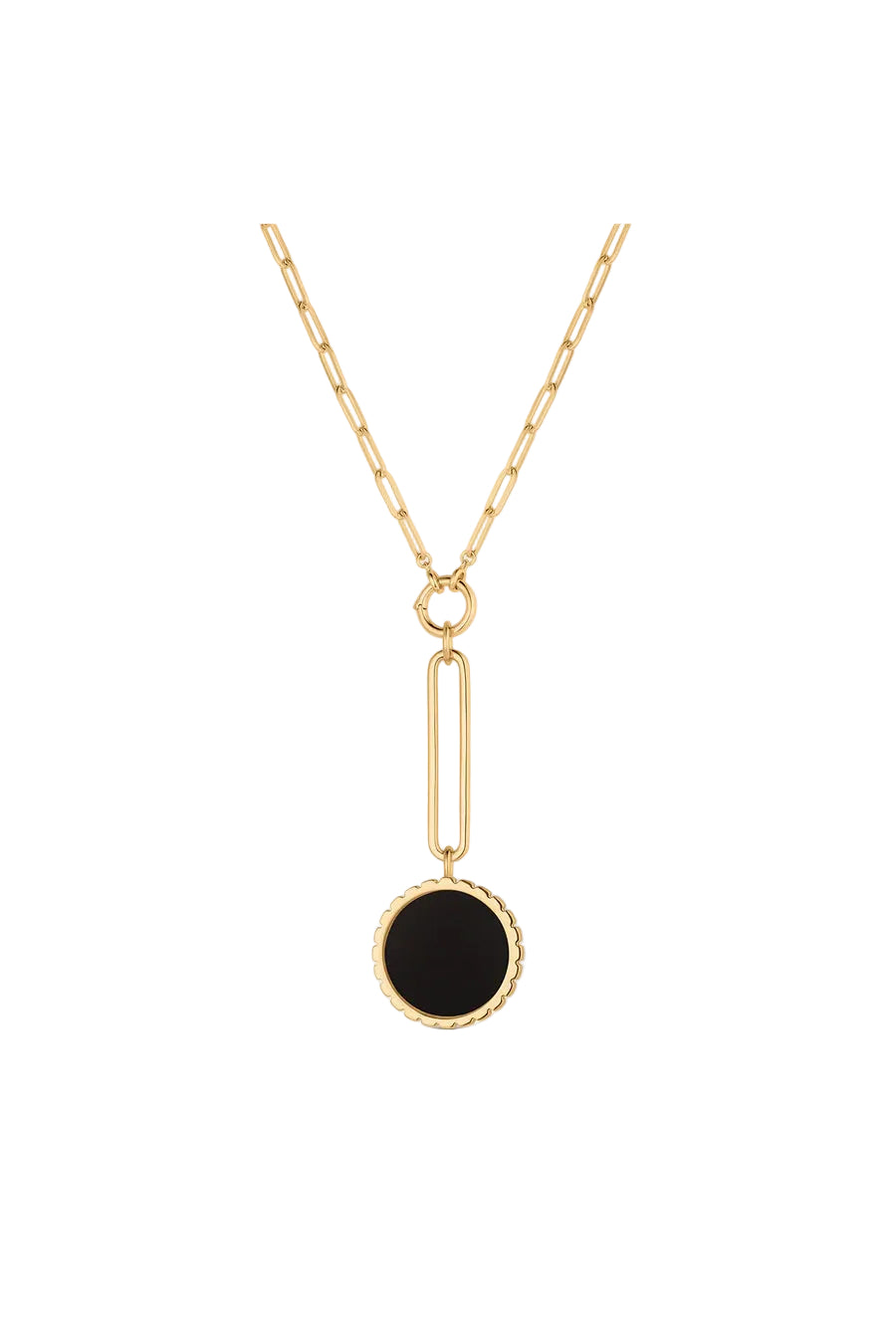Odeon Onyx Drop Charm