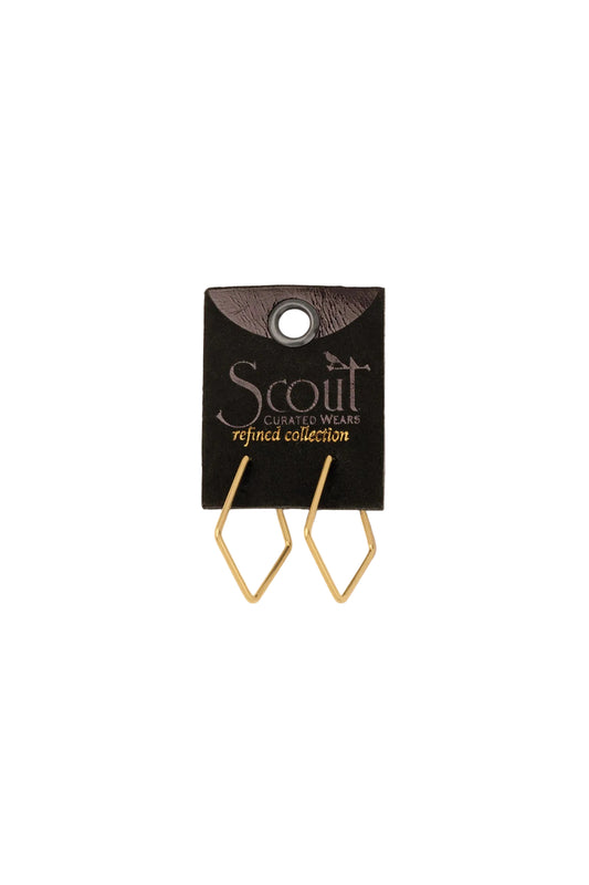 Orion Diamond Hoop Gold