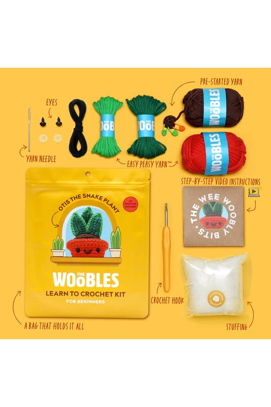 Otis the Snake Plant Crochet Kit