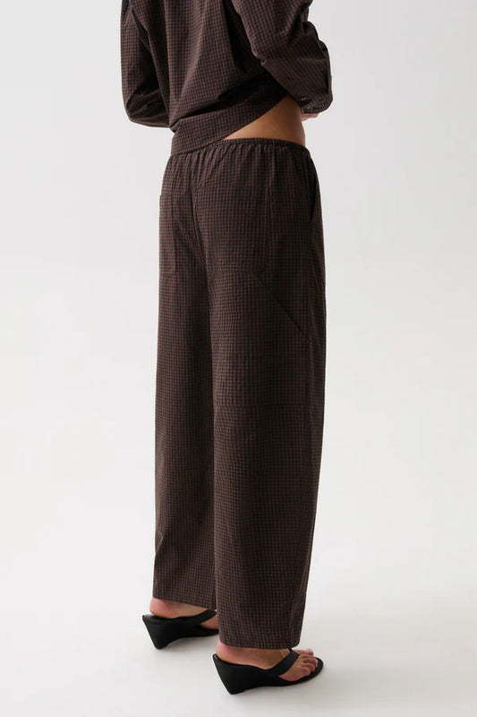 Theo Drawstring Poplin Pant