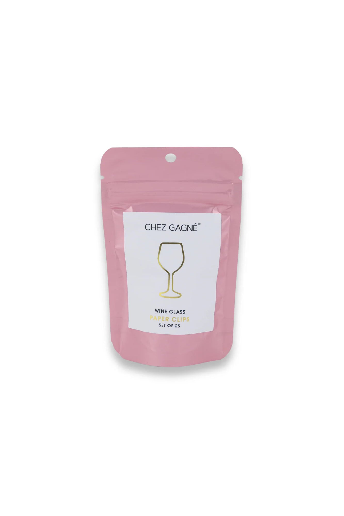 Paper Clip Pack Wine Glass