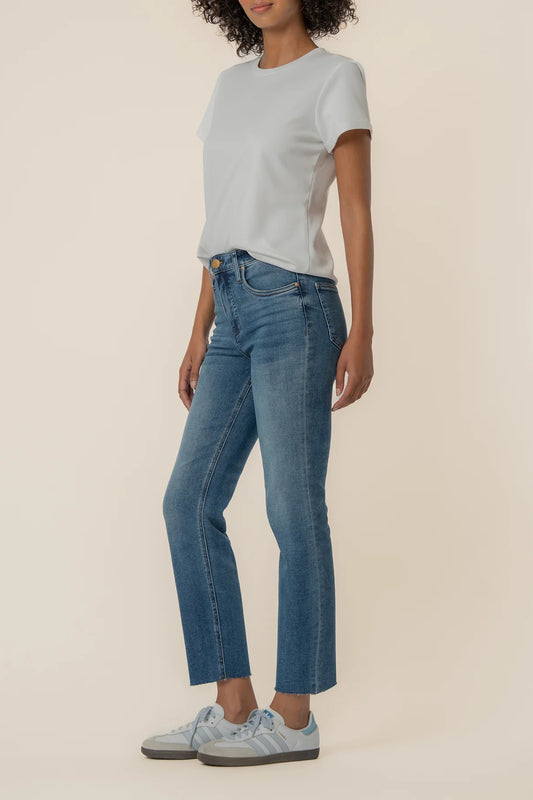 Rachael High Rise Mom Jean Faithful