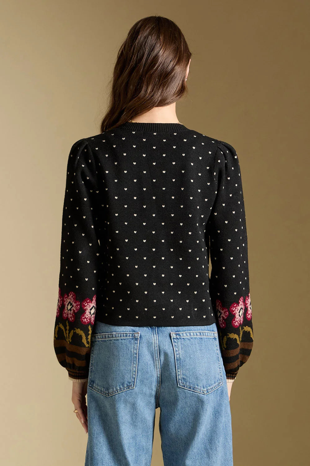 Darra Gigot Sleeve Sweater