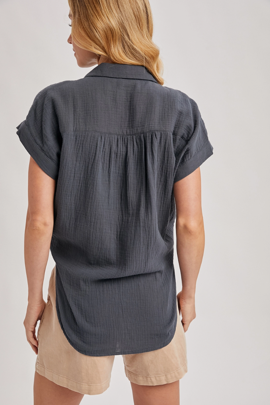 Essential Button Up Cotton Shirt