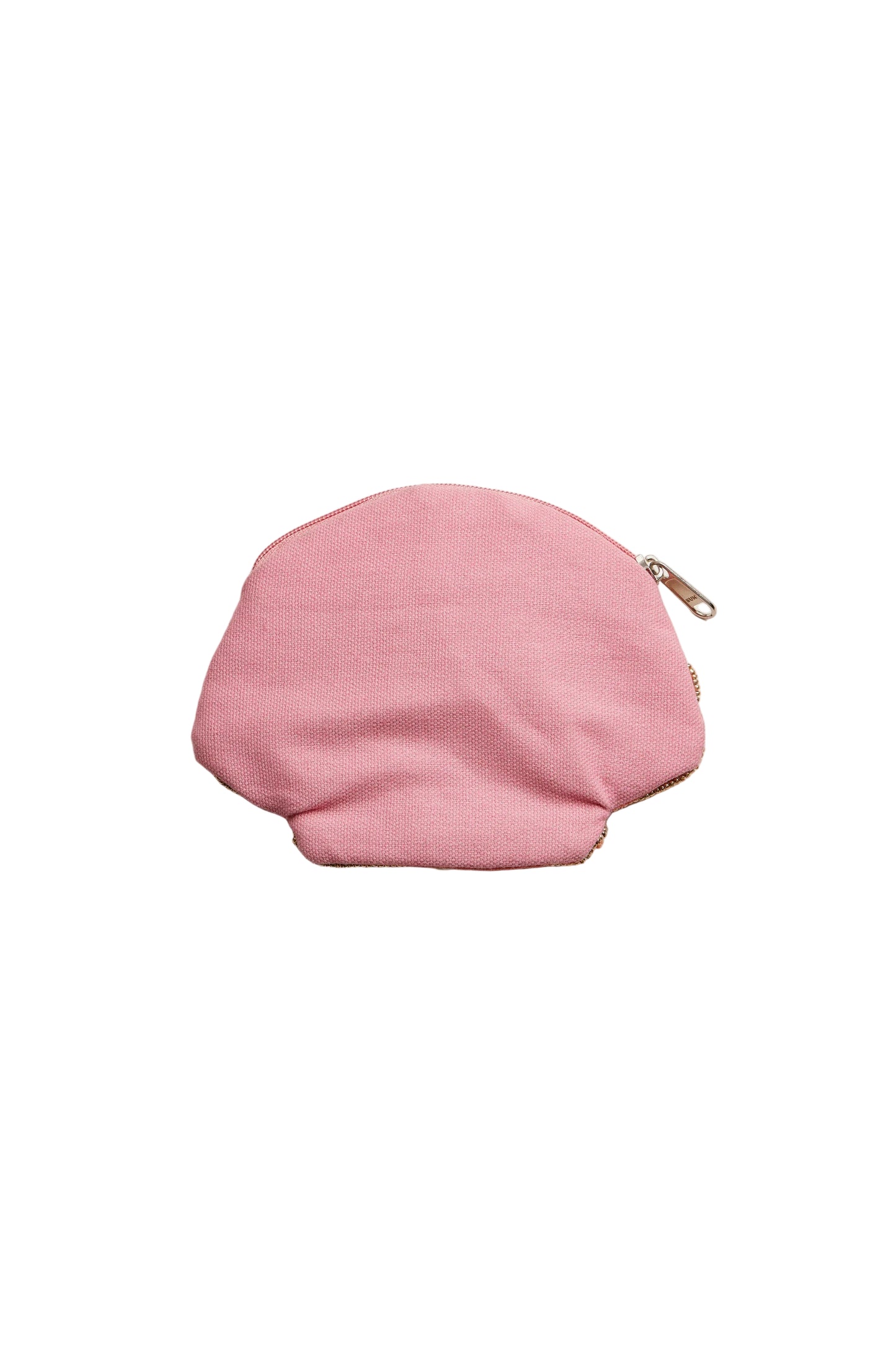 Seashell Beaded Coin Purse Pink