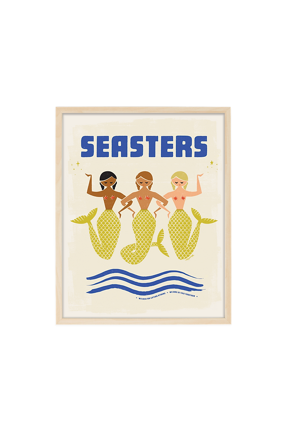 Seasters 3 8 x 10 Print