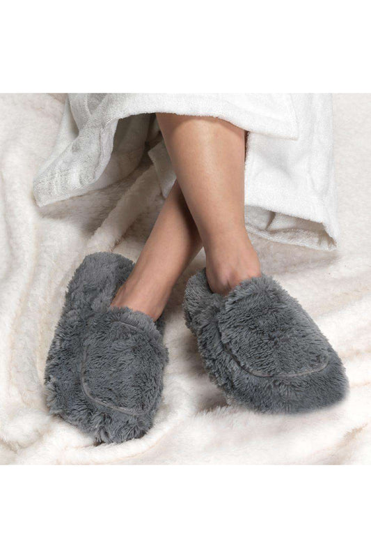 Warmies Slippers Gray