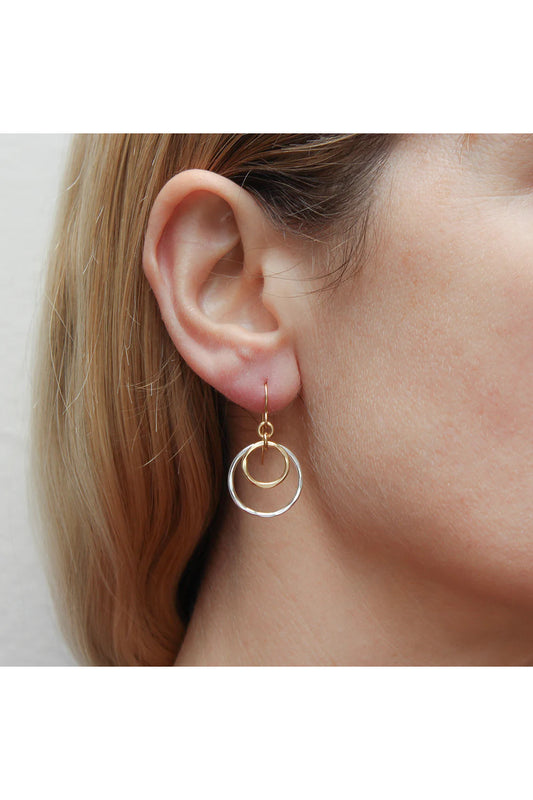 Small Airy Rings Earrings