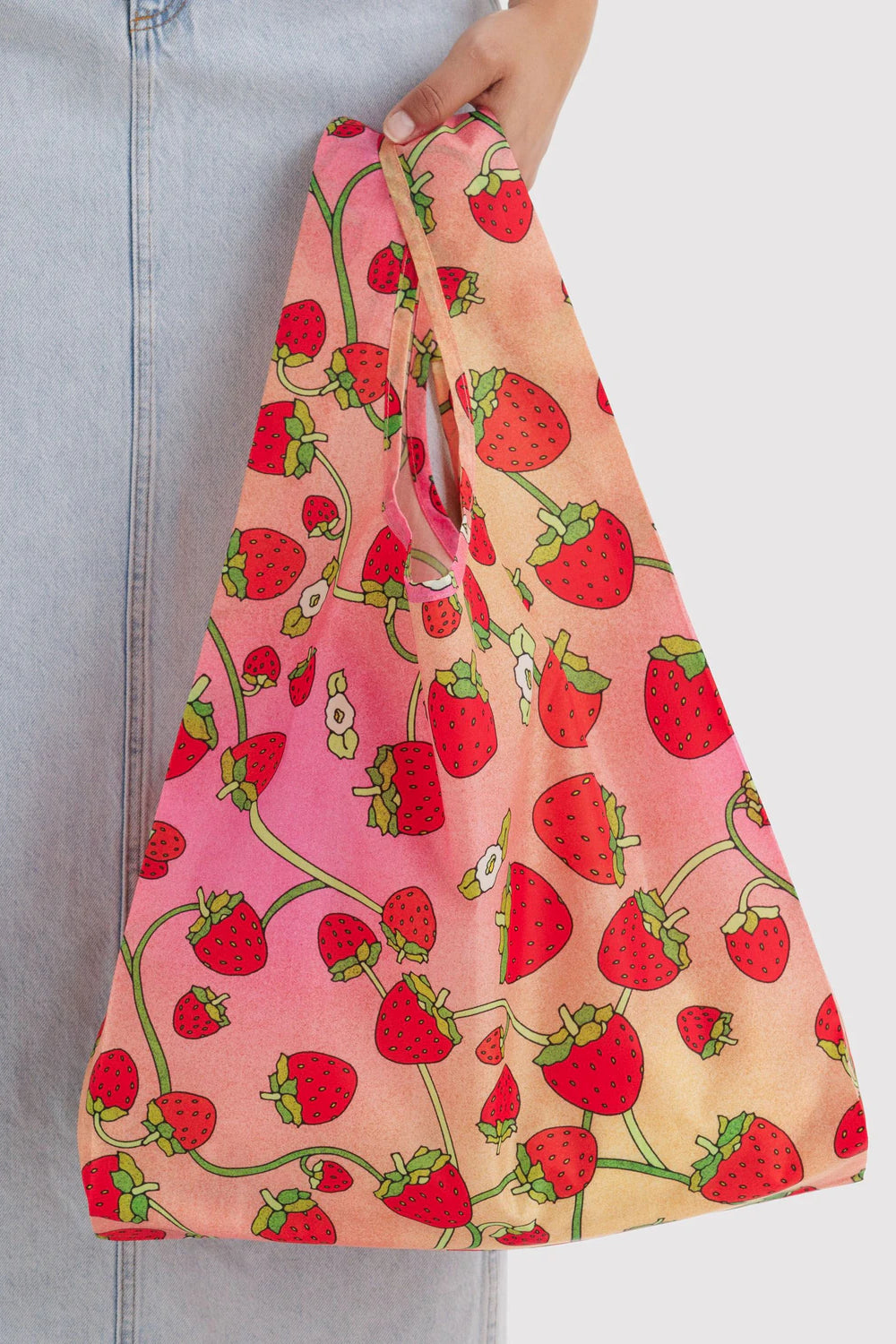 Standard Baggu Strawberry Blossom